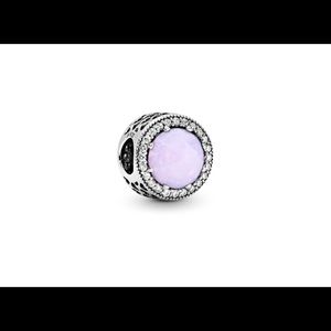 Pandora charm Radiant Hearts Opalescent Pink